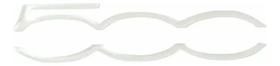 Adesivo Resinado Fiat 500 Cinquecento Branco Rs02 Fgc