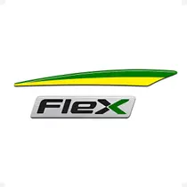 Adesivo Resinado Flex + Bandeira Compatível C/ Tucson Brasil