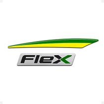 Adesivo Resinado Flex + Bandeira Compatível C/ Tucson Brasil