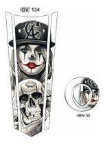 Adesivo Resinado Gravata E Bocal Cg 150 - Gv 134 Branco