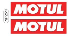 Adesivo Resinado Motul 13 X 3,5 Resinado