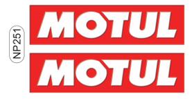 Adesivo Resinado Motul 13 X 3,5 Resinado