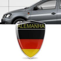 Adesivo Resinado Países Universal Emblema Cromado Alemanha