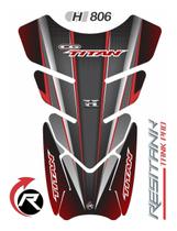 Adesivo Resinado Protetor De Tanque Titan 150 E 160 Red Adesivo Resinado Protetor De Tanque Titan 150 E 160 Red