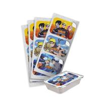 Adesivo Retangular Festa Naruto - 12 unidades - Festcolor - Rizzo Festas