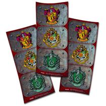 Adesivo Retangular para Lembrancinha Harry Potter - 12 Un.