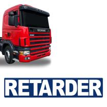Adesivo Retarder Scania R400 Frontal Resinado Unitário - SPORTINOX