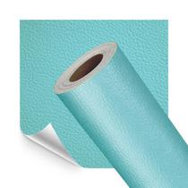 Adesivo Revestimento em material sintético Azul Ceu 50x137cm