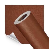 Adesivo Revestimento em material sintético Marrom Claro 50x137cm