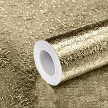 Adesivo Revestimento Vinilico Resistente a Alta Temperatura Dourado Texturizado