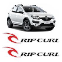Adesivo Rip Curl Novo Sandero 2015/2018 Emblema Mod Original Adesivo Rip Curl Novo Sandero 2015/2018 Emblema Mod Original