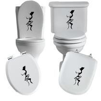 Adesivo rosto 3 vaso sanitário privada caixa acoplada descarga azulejo box vidro superficie liza dec Adesivo rosto 3 vaso sanitário privada caixa acoplada descarga azulejo box vidro superficie liza dec