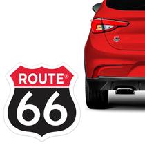 Adesivo Route 66 Emblema Resinado Universal Varias Cores