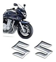 Adesivo S Suzuki Bandit 750 900 1000 Prateado Resinado