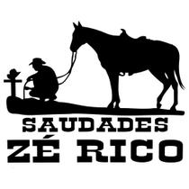 Adesivo Saudades Zé Rico SV2023 - Preto Adesivo Saudades Zé Rico SV2023 - Preto