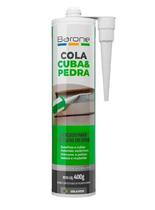 Adesivo Selante Cola Cuba e Pedra Cinza 400G Barone 25992