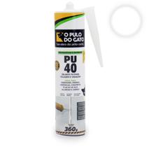 Adesivo Selante Multiuso Para Colagem Vedação Fixação PU 40 360G Pulo do Gato Adesivo Selante Multiuso Para Colagem Vedação Fixação PU 40 360G Pulo do Gato