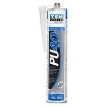 Adesivo selante pu 310ml cinza pu40 tek bond construção vdros pias pisos
