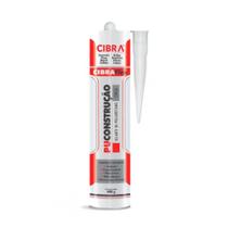 Adesivo selante pu construção 400g branco cibra - CIBRA FLEX Adesivo selante pu construção 400g branco cibra - CIBRA FLEX