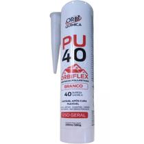 Adesivo selante pu40 branco 230ml 380g - orbiquimica