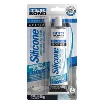 Adesivo Silicone 50g Acético Banheiro e Cozinha - Tudo em Caixa