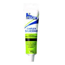 Adesivo silicone acético 50g transparente gmf