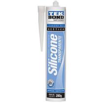 Adesivo Silicone Acético Incolor 280G Tekbond Adesivo Silicone Acético Incolor 280G Tekbond