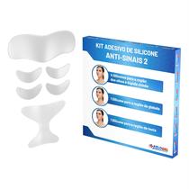 Adesivo silicone anti-sinais glabela +testa+ 4 olhos kelogel Adesivo silicone anti-sinais glabela +testa+ 4 olhos kelogel