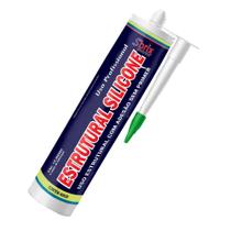 Adesivo Silicone Estrutural Branco 400Gr Branco