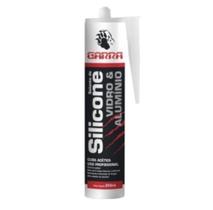 Adesivo Silicone Incolor Vidro/Alumínio 250ml Garra