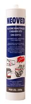 Adesivo Silicone Neoved Acético 280g - Excelente Resistência e Elasticidade Adesivo Silicone Neoved Acético 280g - Excelente Resistência e Elasticidade