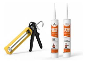 Adesivo Silicone Selante Pu40 Uso Geral Aplicador Metal Adesivo Silicone Selante Pu40 Uso Geral Aplicador Metal
