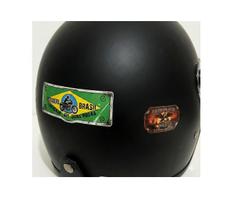 Adesivo simples motoqueiros Brasil American Rider Adesivo simples motoqueiros Brasil American Rider