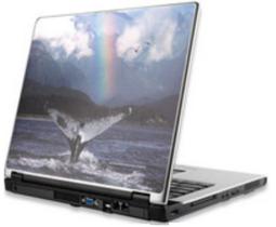 Adesivo SKIN Manhattan MH-423465 para Notebooks ATE 17 Polegadas Baleia