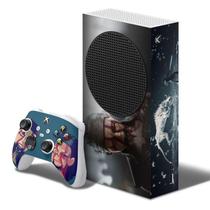 Adesivo Skin Xbox Series S E Dois Controles Hellblade 2 B3 - Skin Zabom