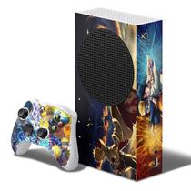 Adesivo Skin Xbox Series S E Dois Controles Naruto B1