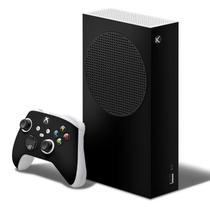Adesivo Skin Xbox Series S E Dois Controles Preto Black B1
