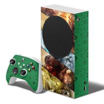 Adesivo Skin Xbox Series S E Dois Controles Xbox Microsoft 2 - Skin Zabom