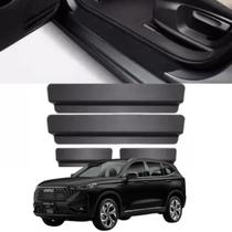 Adesivo Soleira Proteção Porta Poroso Preto GWM H6 - Prime Automotive