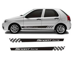 Adesivo Sport Racing Palio 4 Portas Hatch Faixa Lateral Adesivo Sport Racing Palio 4 Portas Hatch Faixa Lateral