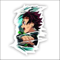 Adesivo Sticker Vinil Impermeável Demon Slayer Tanjiro