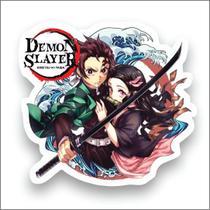 Adesivo Sticker Vinil Impermeável Demon Slayer Tanjiro Nezuko
