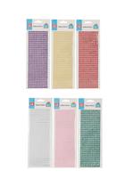 Adesivo Strass Le 6mm com 504 Unidades - Item Sortido