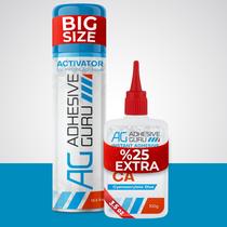 Adesivo Super Glue Guru CA com ativador 100mL Adesivo Super Glue Guru CA com ativador 100mL