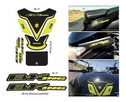 Adesivo Suzuki B King Resinado Tankpad Par Resinados Ml57