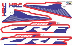Adesivo Take Aleta Tanque Crf 250f 2022 P/ Crf 230 Biker F-19