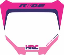 Adesivo Take Number Plate Biker R1de Crf 230
