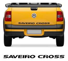 Adesivo Tampa Traseira Saveiro Cross G5 2011 2012 2013 Preto Adesivo Tampa Traseira Saveiro Cross G5 2011 2012 2013 Preto