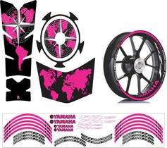 Adesivo Tankpad + Bocal+ Friso e Plotter Fazer FZ15 Kit 08 Adesivo Tankpad + Bocal+ Friso e Plotter Fazer FZ15 Kit 08