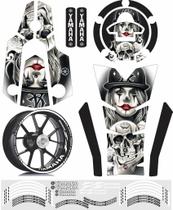 Adesivo Tankpad+Escapamento+Friso+Plotter Fz25 Yamaha Adesivo Tankpad+Escapamento+Friso+Plotter Fz25 Yamaha